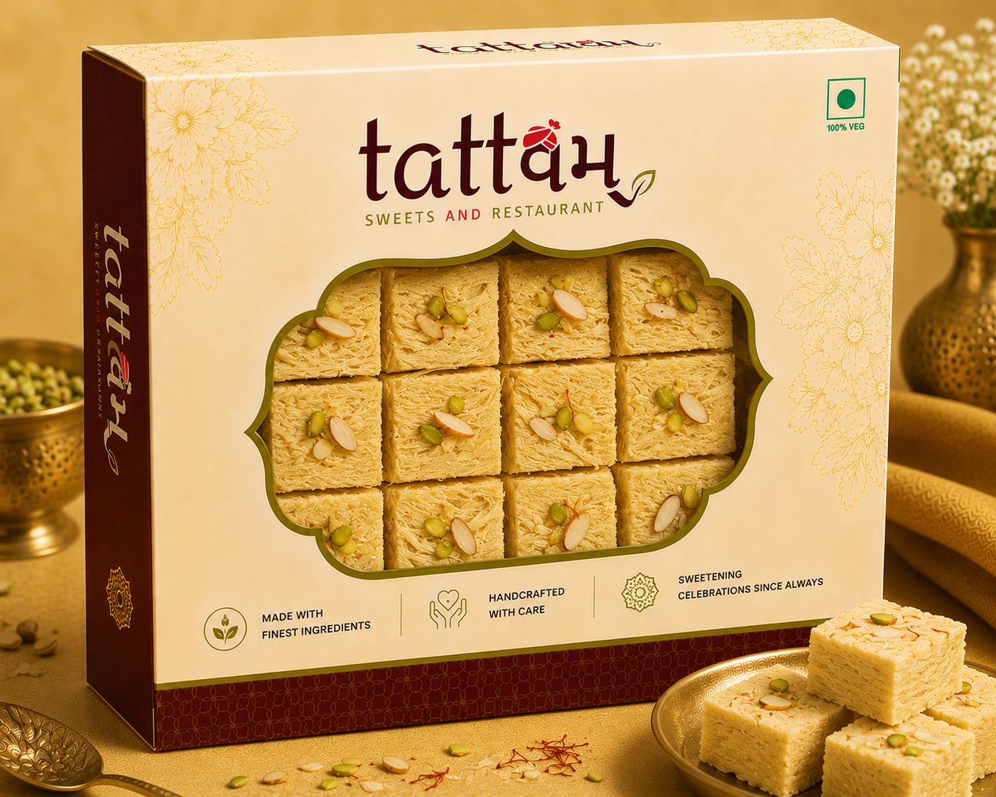 Soan Papdi — Tattvam Sweets